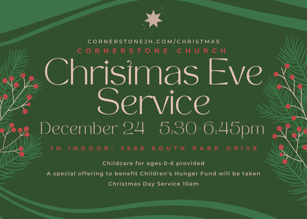 2022 Christmas Eve Slide | Cornerstone Church - Jackson Hole